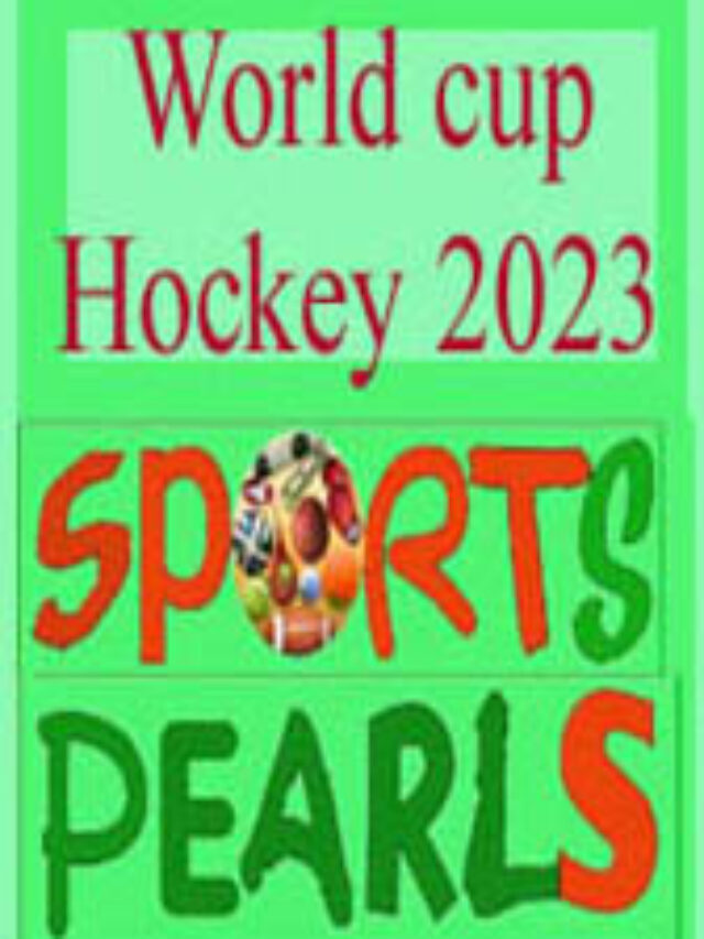 World cup hockey 2023  team groups
